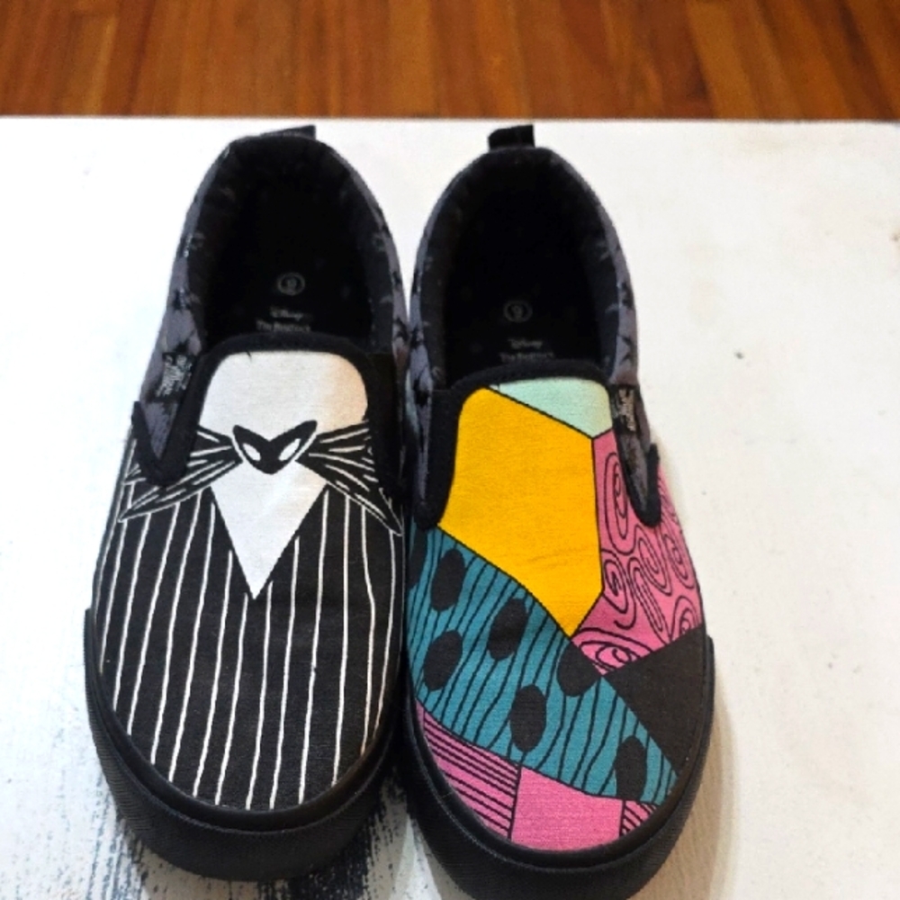 Disney GroundUp The Nightmare Before Christmas‎ Slip-on Loafers Shoes Mens? Sz 9
